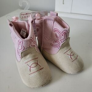 NWT Stepping stones baby cowgirl boots